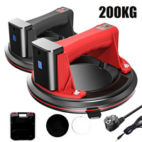 200KG Load Heavy-Dumb Smart Display wide Electric Vacuum Suction Cup Glass Tile life fter mAh Vacuum Suckers faculting Tool