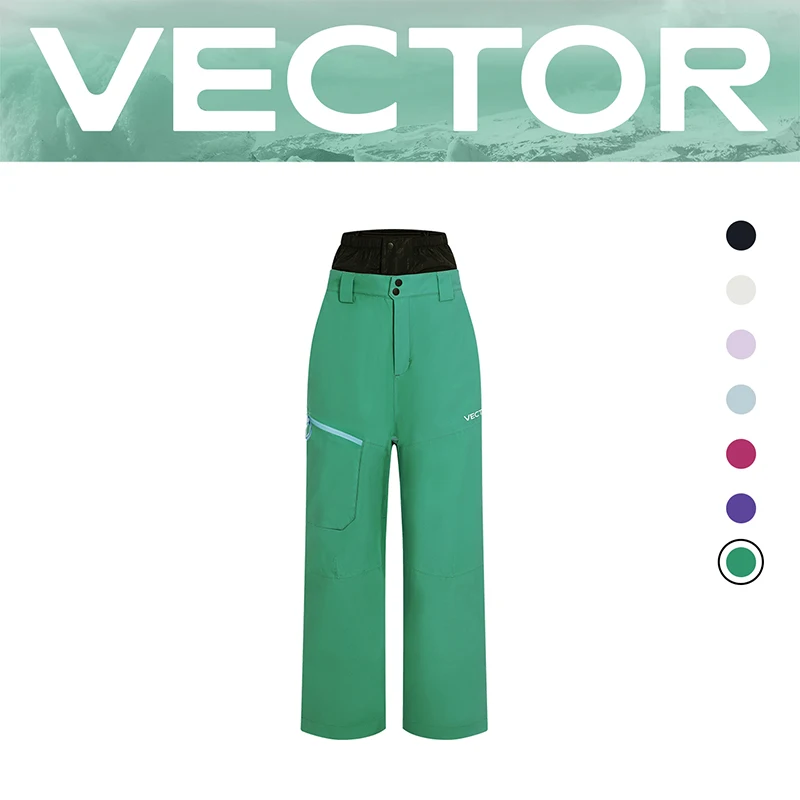 VECTOR Vrouw Man Winter Skibroek Outdoor Hoge kwaliteit Winddicht Waterdicht Warme Sneeuwbroek Winter Ski Snowboardbroek