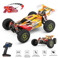 New 144010 2.4G Racing 75km/h Brushless RC Drift Car Electric High Speed  Racing Remote Control Monster Truck for Kids Adults