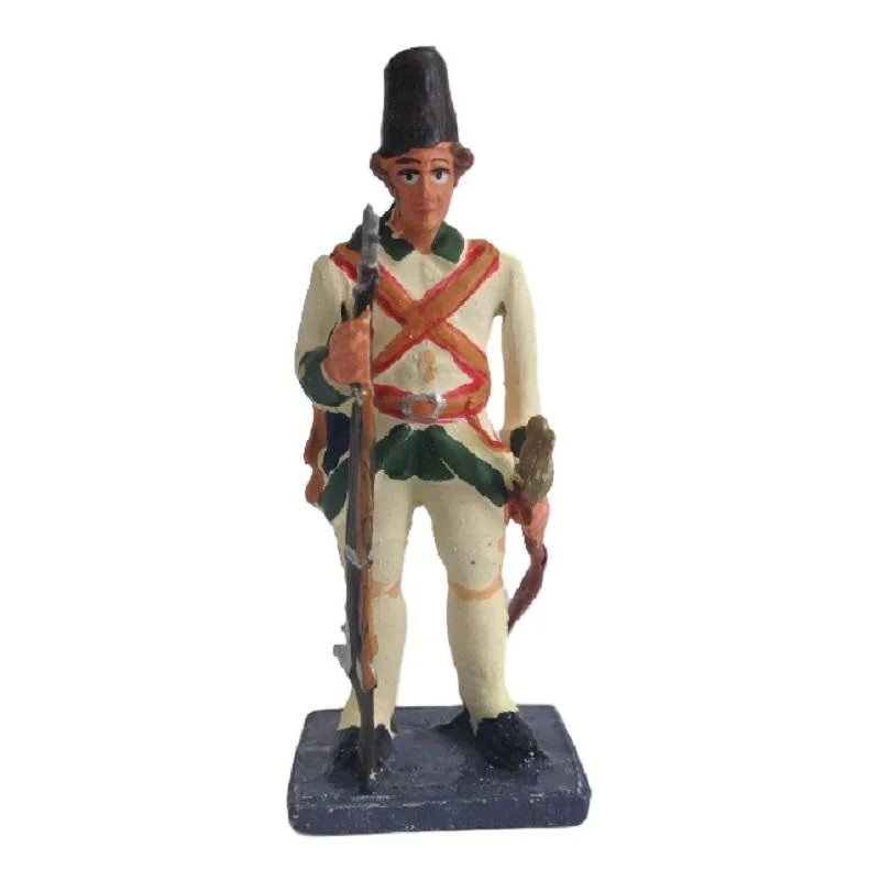 Alymer, Lead Soldier Regiment Spain 1784, Scale 1:32 Approx. 54mm Height, Walona Netherlands Guard Collection, Hand Painted, In Original Capsule (May Be Deteriorated)