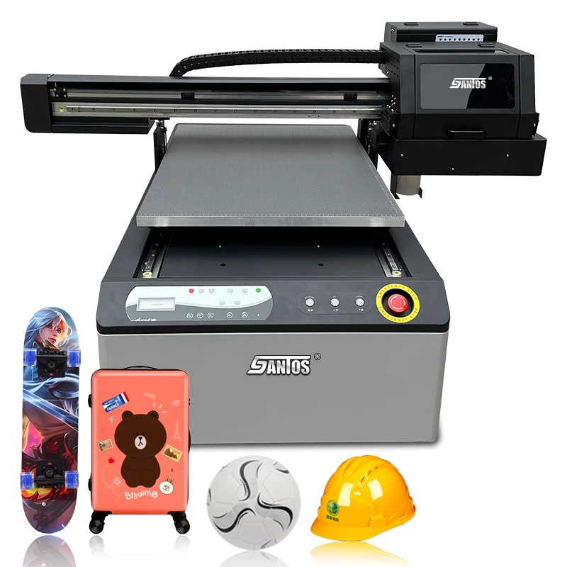 Popular flatbed uv printer 6090 large format uv bottles printer cup wrap printing printer machine 2024 new design