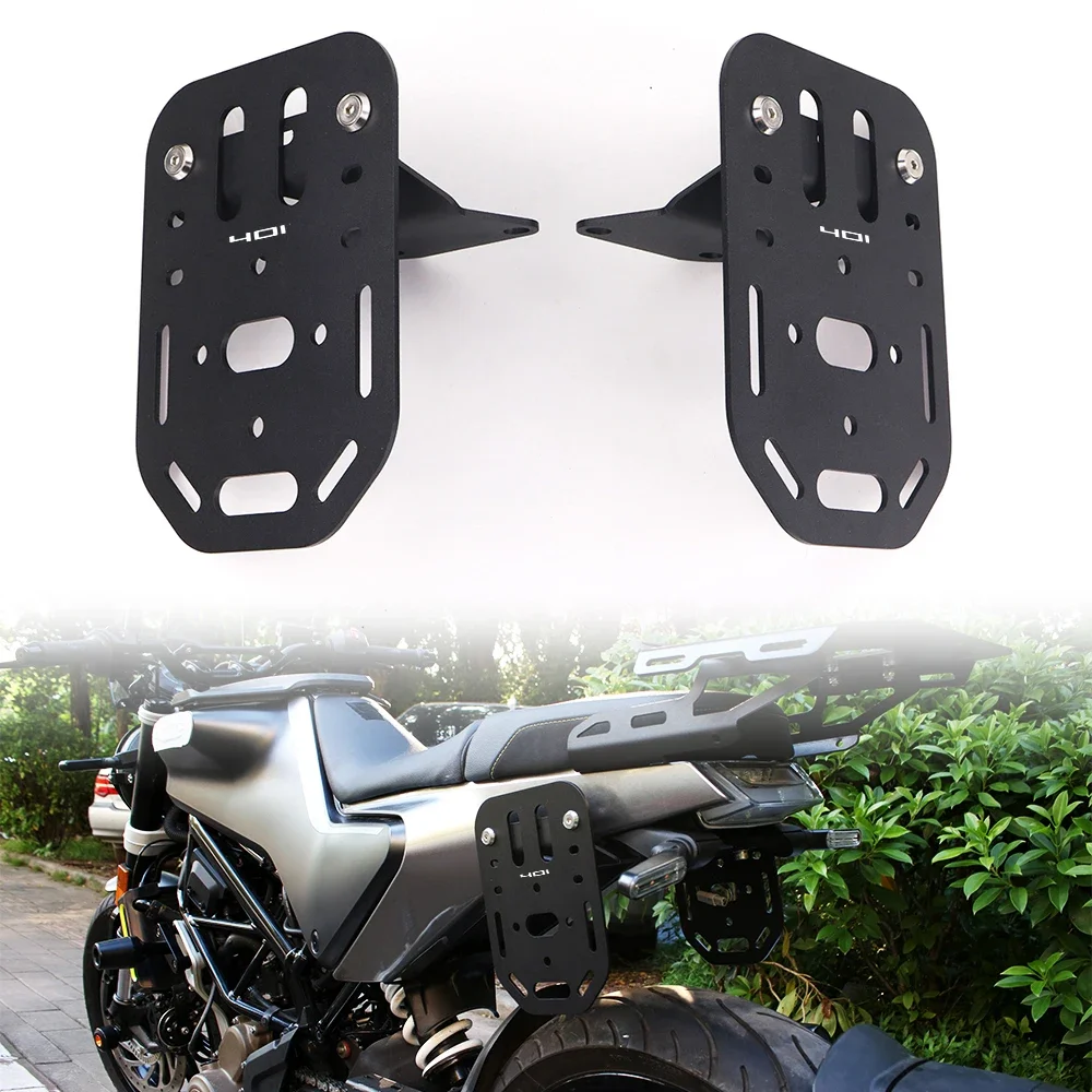 Fit für Husqvarna Svartpilen 250/401 Vitpilen 250/401 Packtaschen Rack Motorrad Zubehör Satteltasche