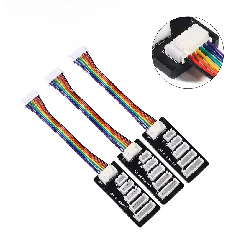 3 pièces JST-XH 2-6S RC 6S Lipo batterie Charge Balance carte d'extension adaptateur convertisseur pour JST-XH connecteur Balance Board
