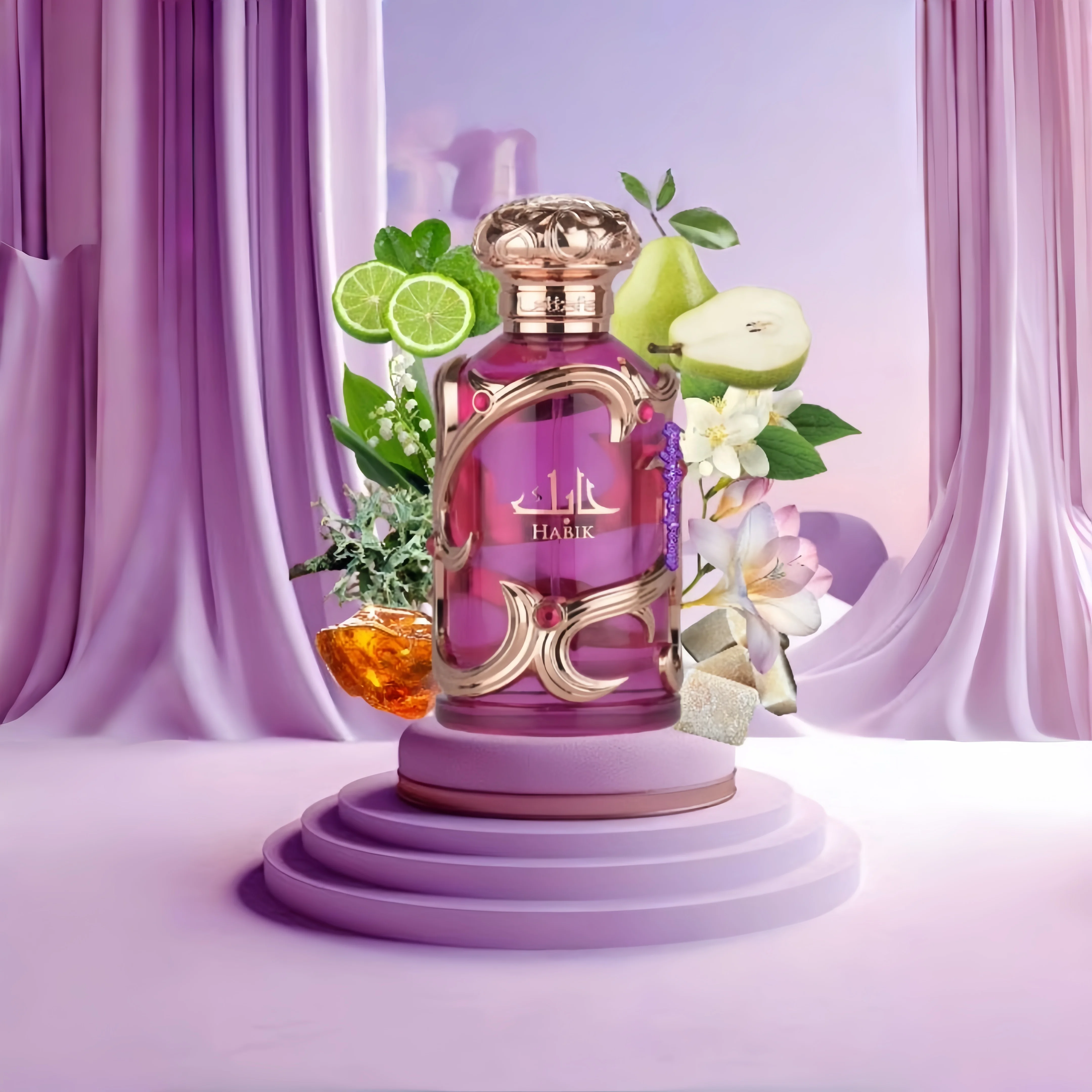 

Habik For Women Lattafa Perfumes для женщин, 100 мл/3,4 унции, стойкий арабский люксовый аромат, подходит для повседневного использования.