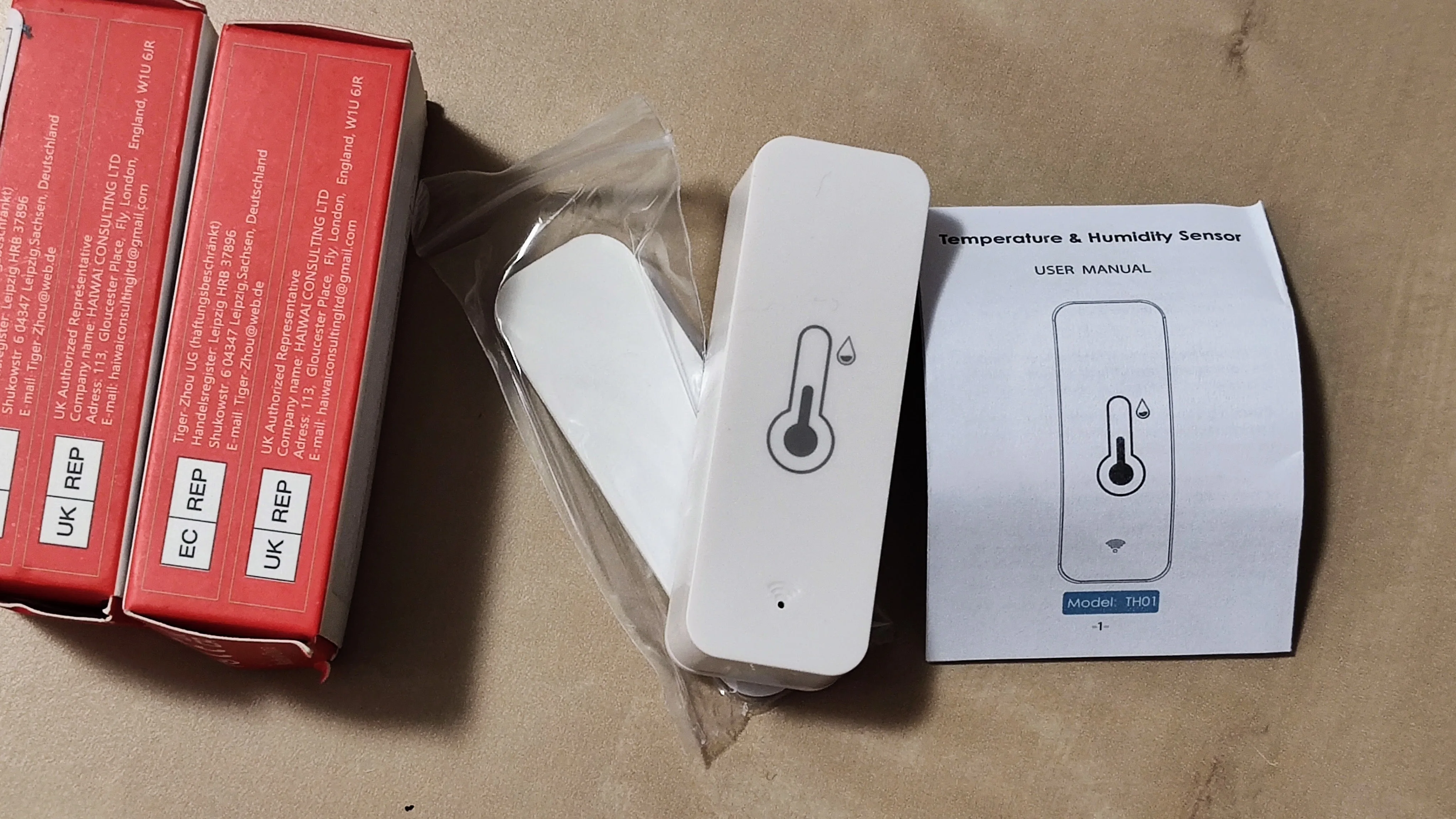 Tuya Zigbee WiFi Temperature And Humidity Sensor APP Remote Monitor For Smart Home var SmartLife WorkWith Alexa Google Assistant photo review