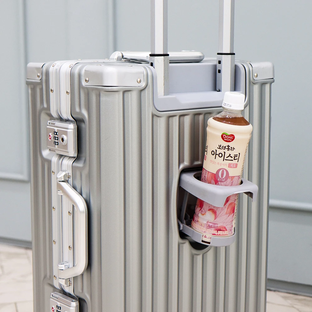 حامل صلب بقفل Tsa بإطار ألومنيوم عريض جديد تمامًا