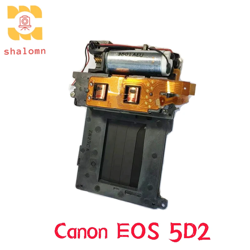 

New Original 5D2 Shutter Unit With Blades Curtain Assembly Repair Replacement Parts For Canon EOS 5D Mark II SLR Camera