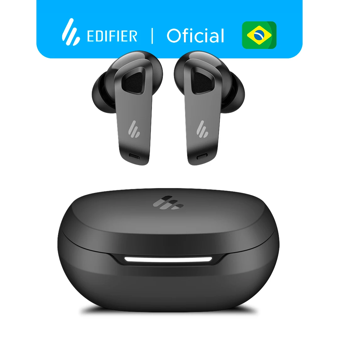 Fone TWS com ANC Automático, Hi-Res, Áudio Espacial e LDAC/LHDC 5.0, Bateria 36 horas - NeoBuds Pro 3 EDIFIER