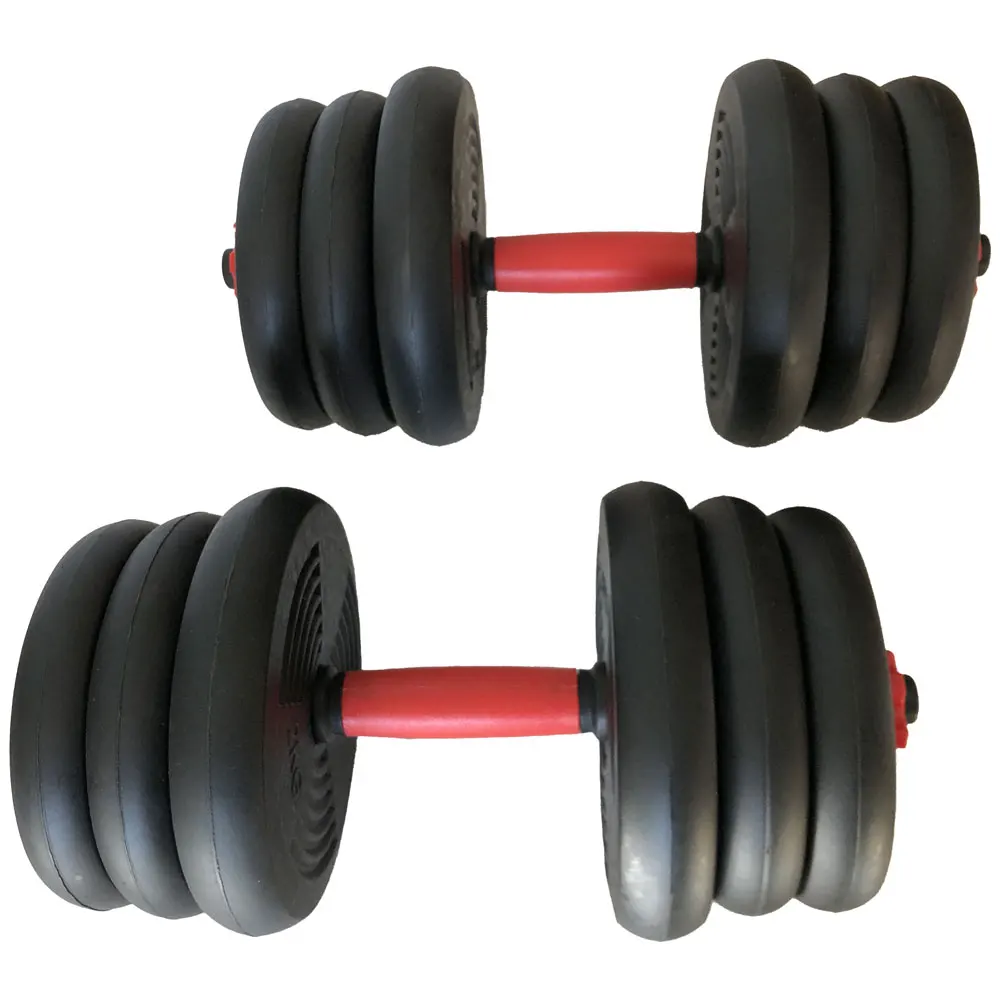 Set weights PVC discs 20-30-50Kg