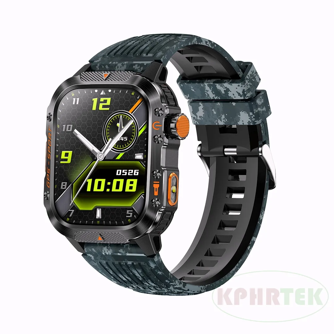 HT36 GPS Smartwatch Posicionamiento preciso Deportes al aire libre Rastreador de ejercicios Reloj inteligente impermeable