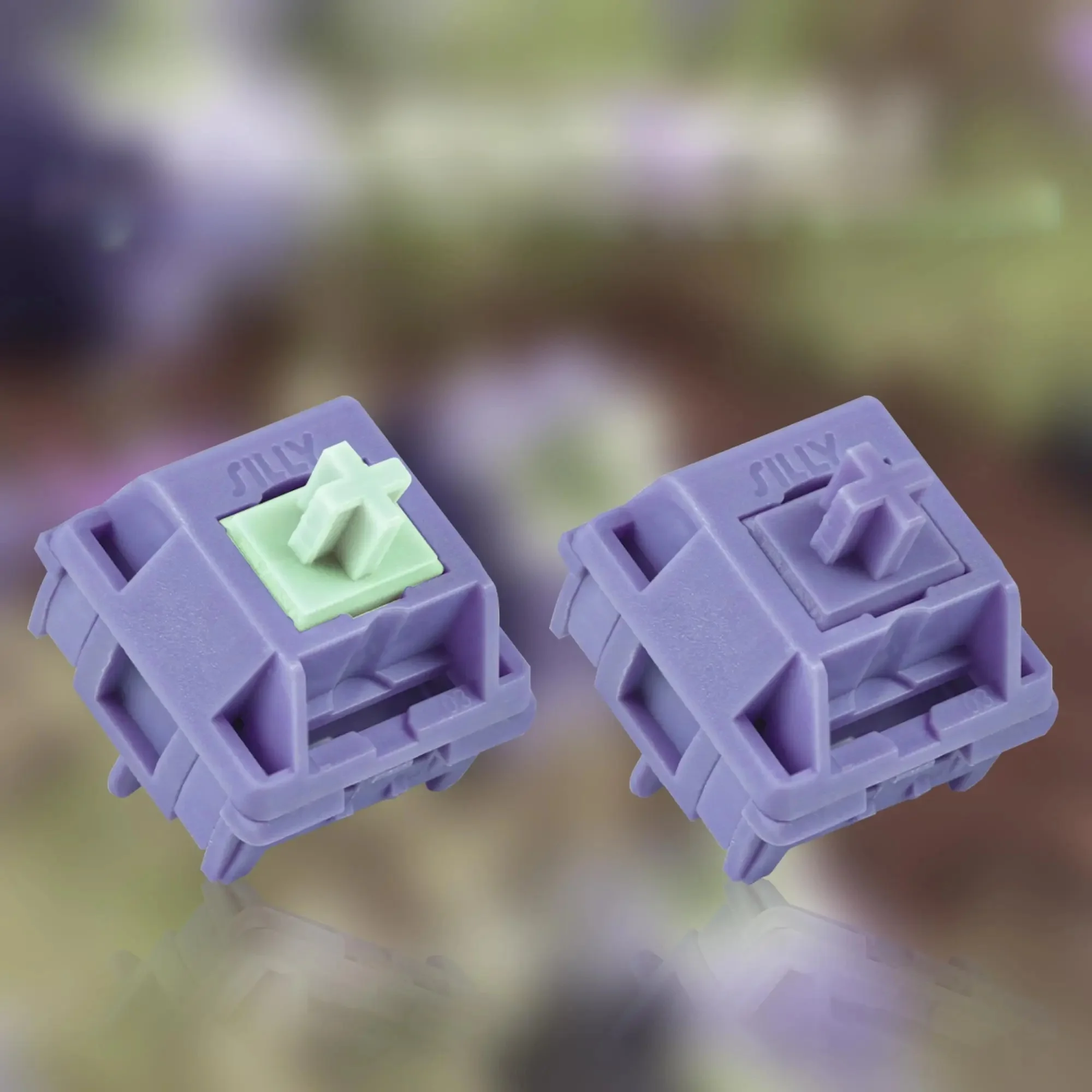 Sillyworks Hyacinth V2 Switch Hyacinth V2U Switch Liniowy 45g MX Switch do Klawiatury Mechanicznej Fabrycznie Smarowany 5pin PC POM Nylon — zdjęcie produktu 7