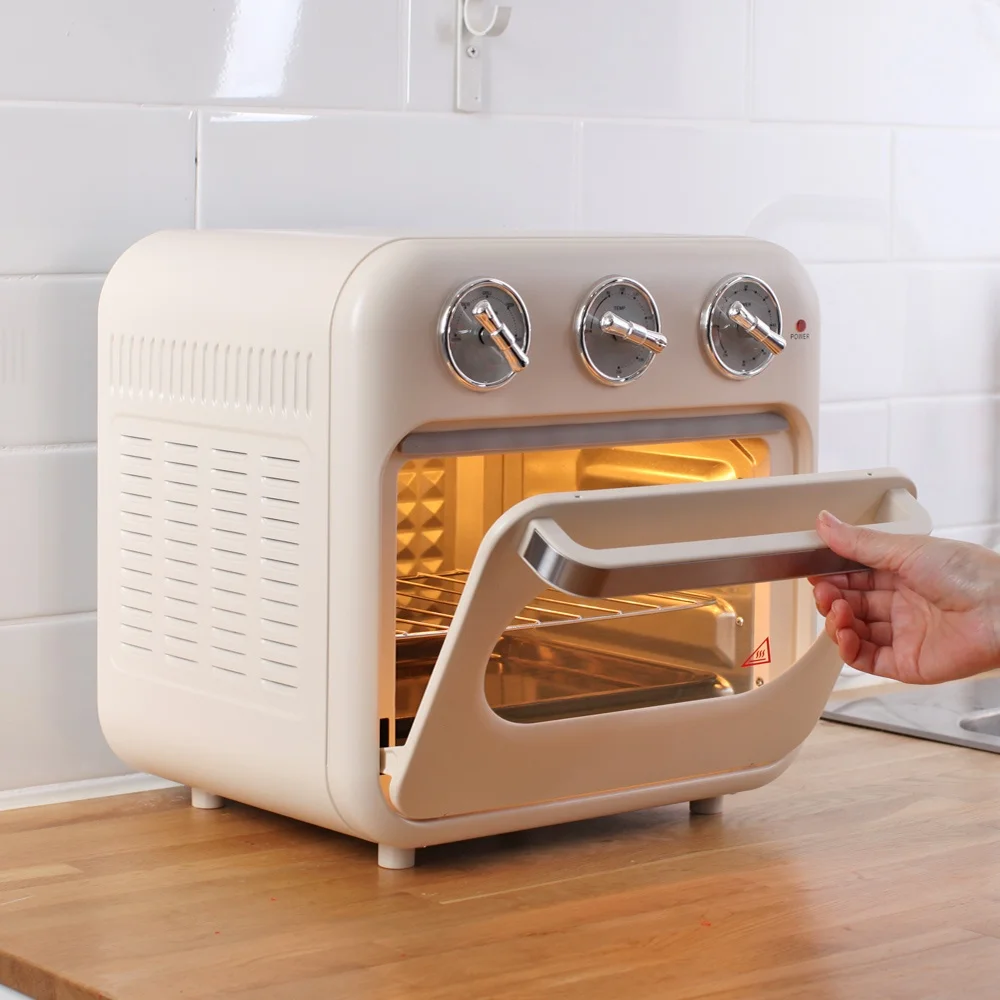 [KC인증완료] 클레버팟 대용량 18L 2단 오븐 에어프라이어(건조기능 외 5가지)