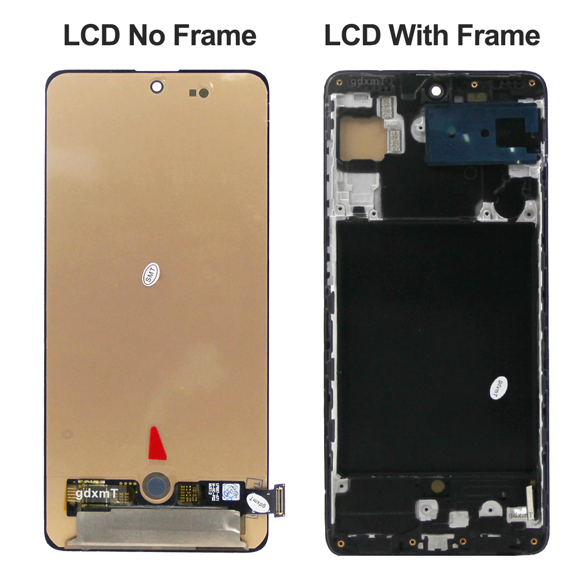 Super Amoled A71 Screen Assembly for Samsung Galaxy A71 A715F A715F/DS Lcd Display Digital Touch Screen with Frame Replacement