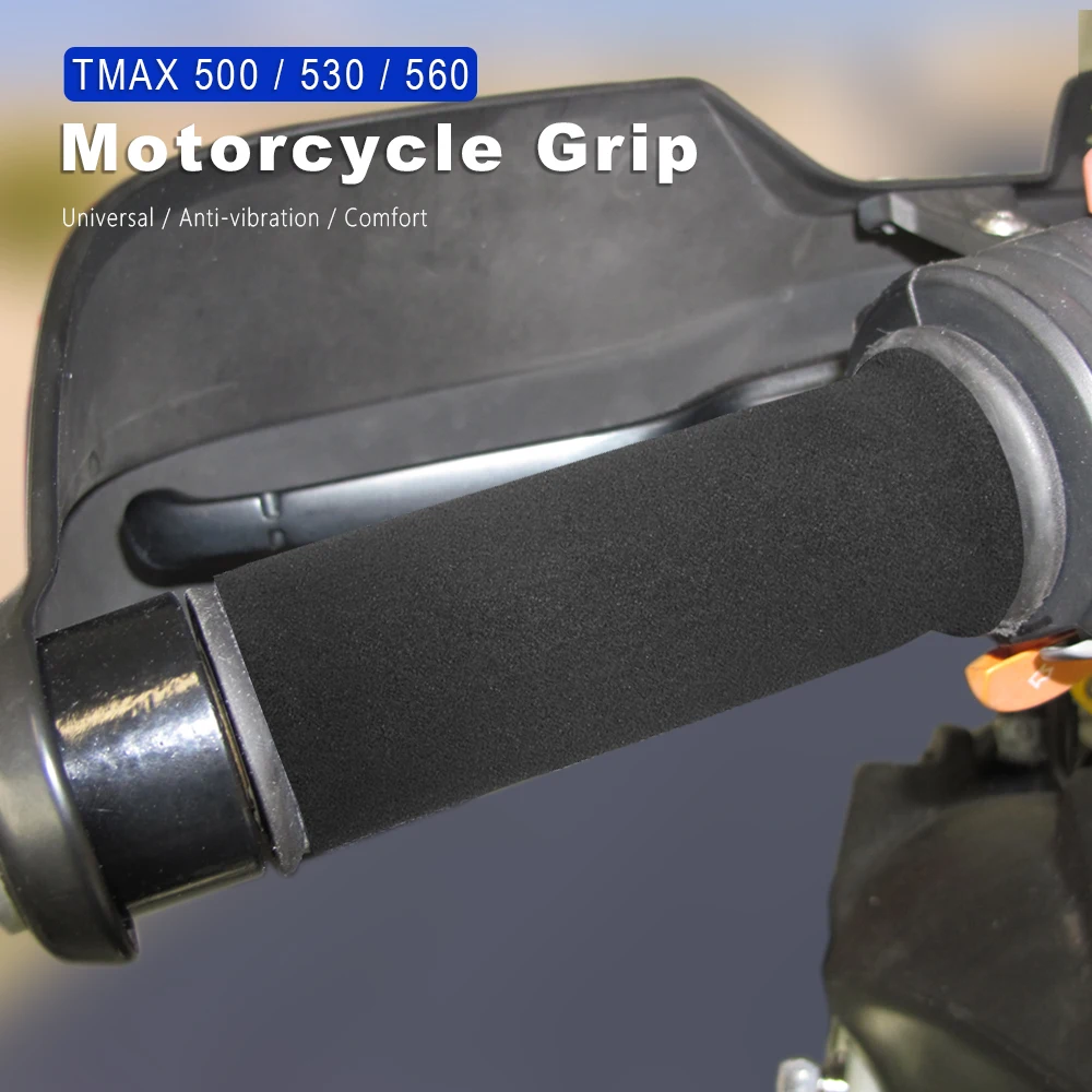 

Motorcycle Handle Grip Anti Vibration Handlebar Grips For Yamaha T-max Tmax 500 530 SX DX 560 Tech Max Tmax500 Tmax530 Tmax560