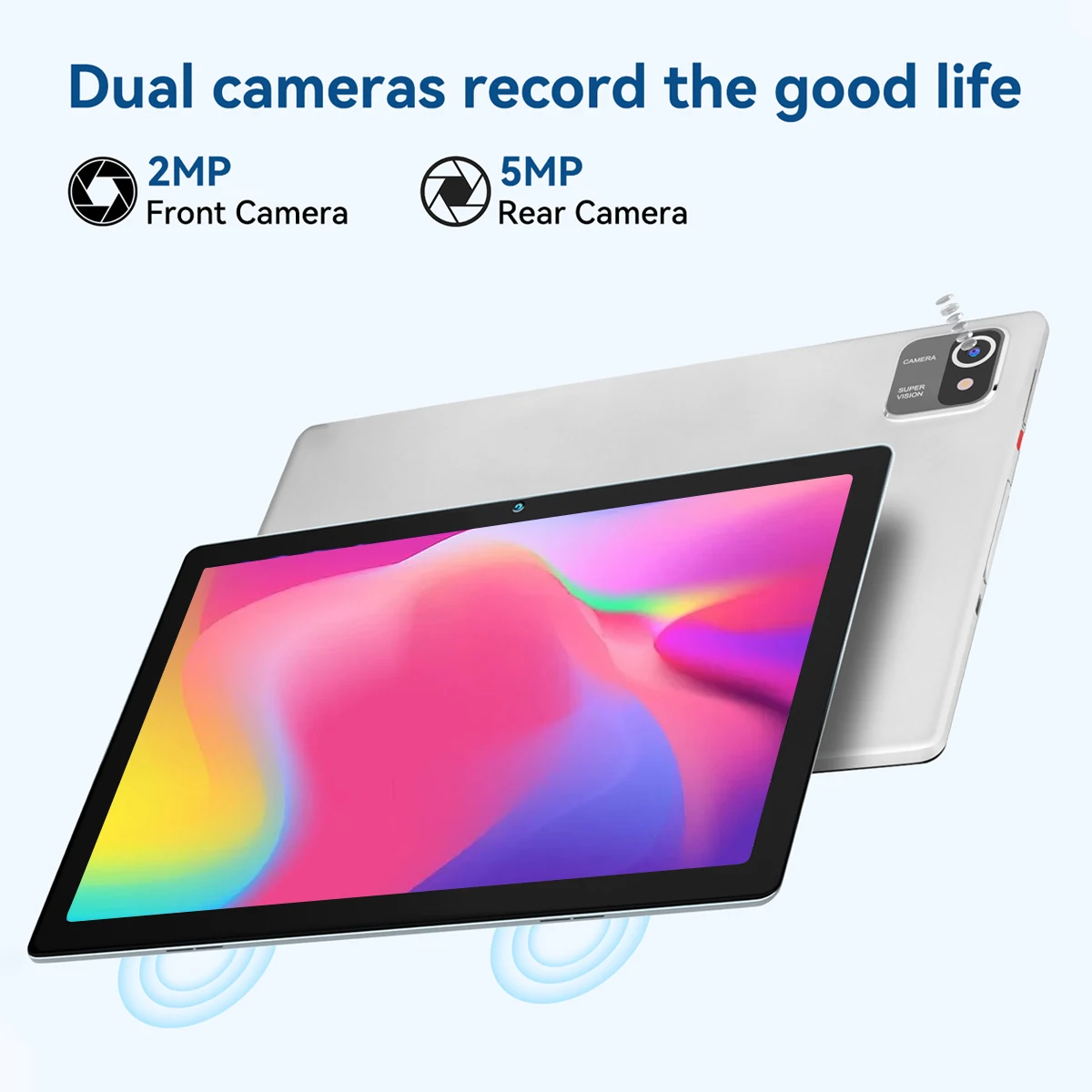 Планшет MB1001 на Android 13, экран 10,1 дюйма, 6 ГБ + 64 ГБ