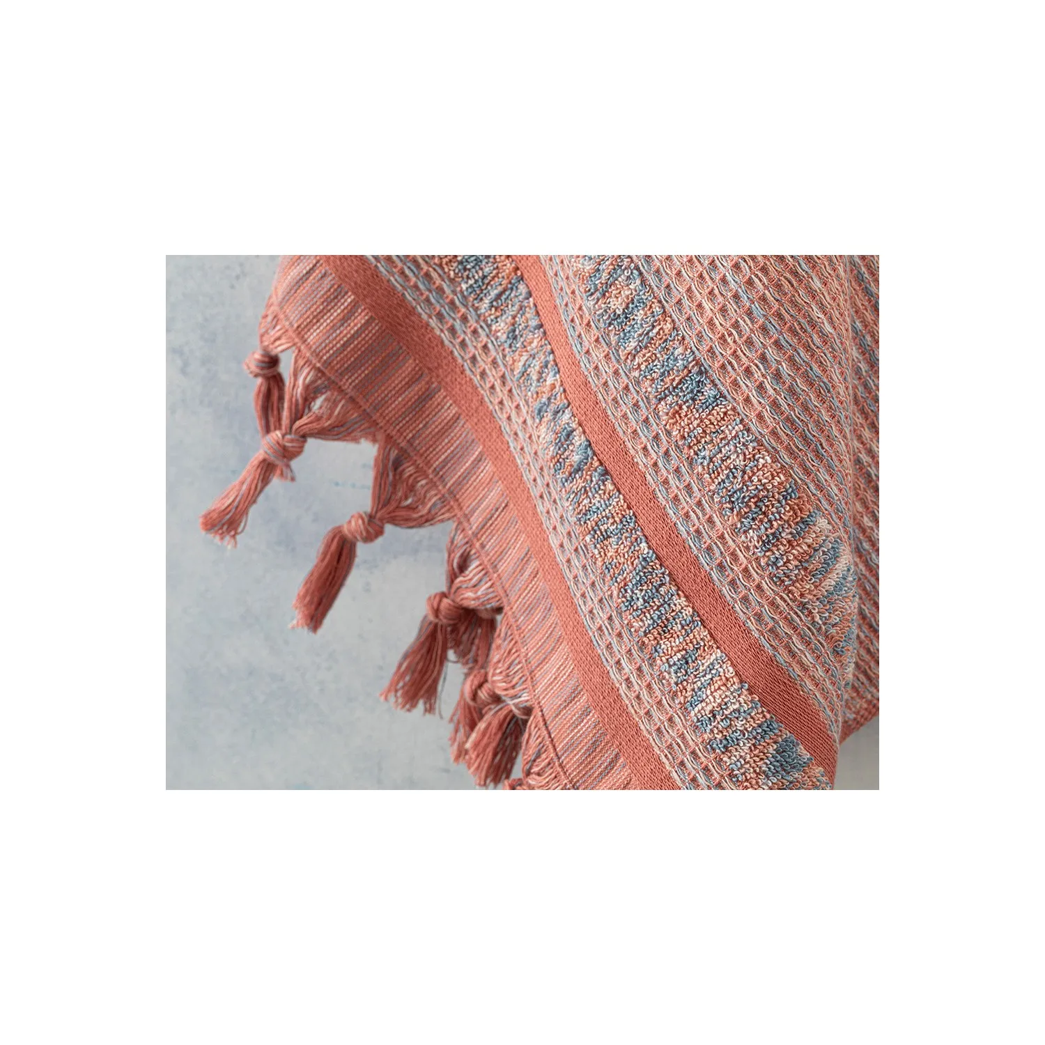 욕실용 주방 핸드 터키 타올, 오가닉 코튼 지참금, 빠른 흡입, 세탁 가능한 얇은 우븐, 50x70 cm, 1 개