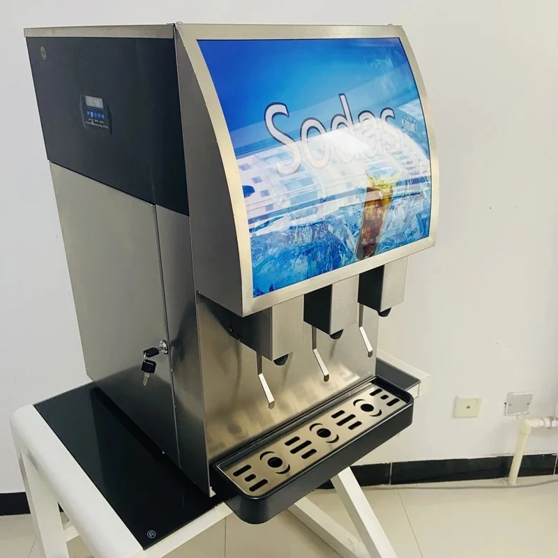 Small Fruit Juice Dispenser Carbonated Beverage Bottling Machine Fruit Juice Milk Cold Drink