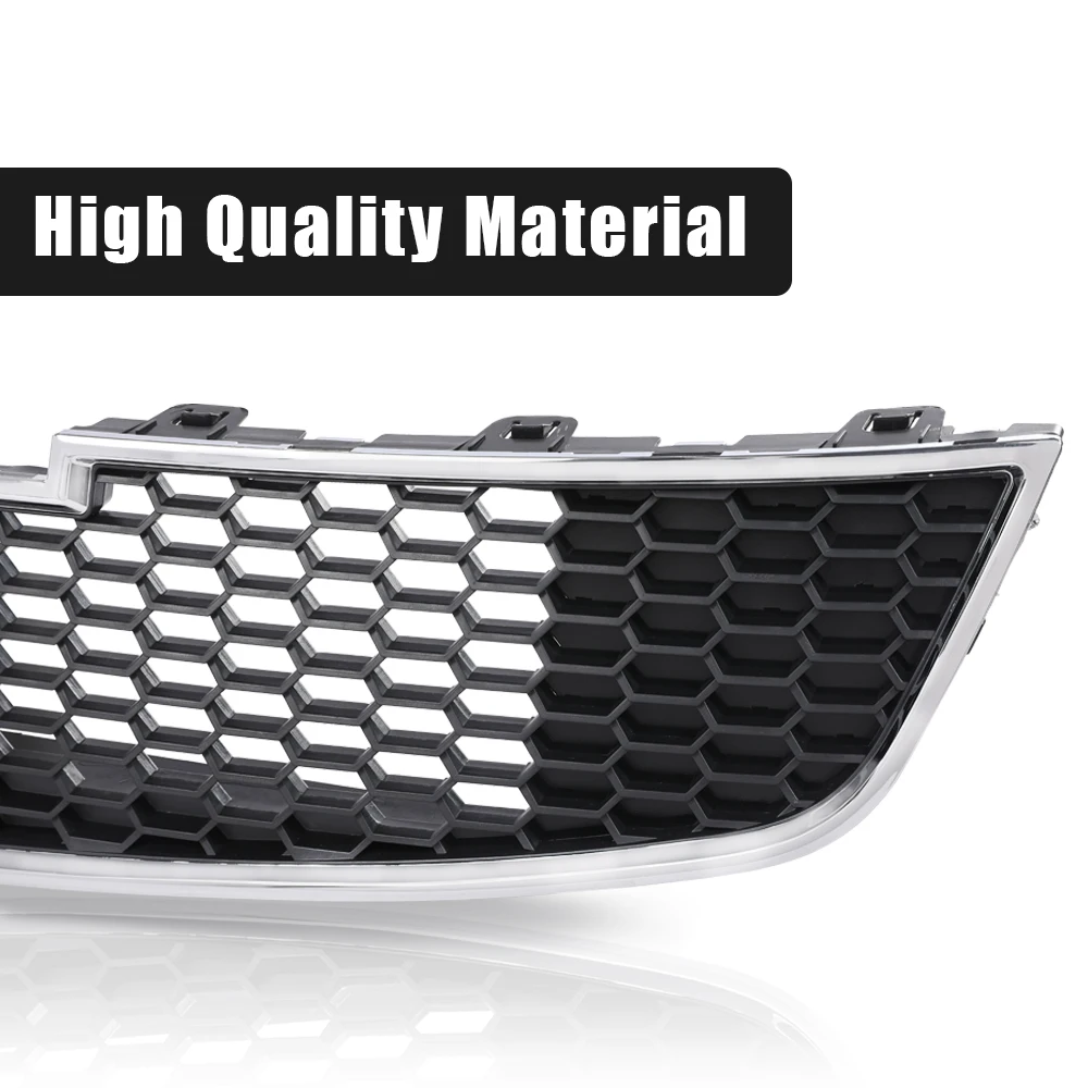 المصد الأمامي السفلي مصبغة متوسطة/سفلى تناسب 2011-2014 شيفروليه كروز جديد متين مقاوم للماء مقاوم للثلج والغبار ومضاد للأشعة فوق البنفسجية #5