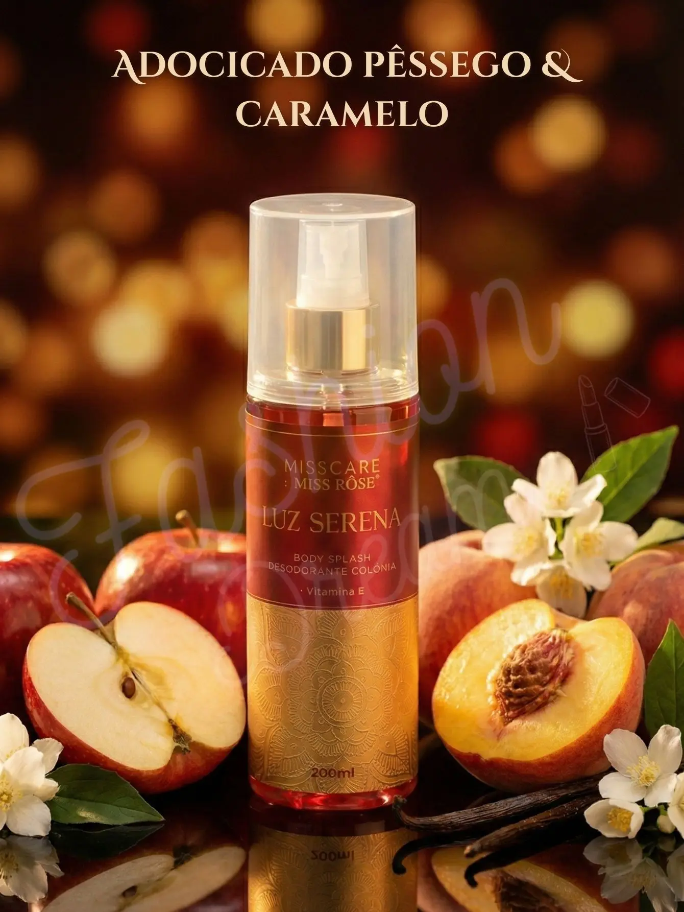 body-splash-luz-serena-colonia-desodorante-feminina-adocicado-pessego-caramelo-200ml-misscare-by-miss-rose