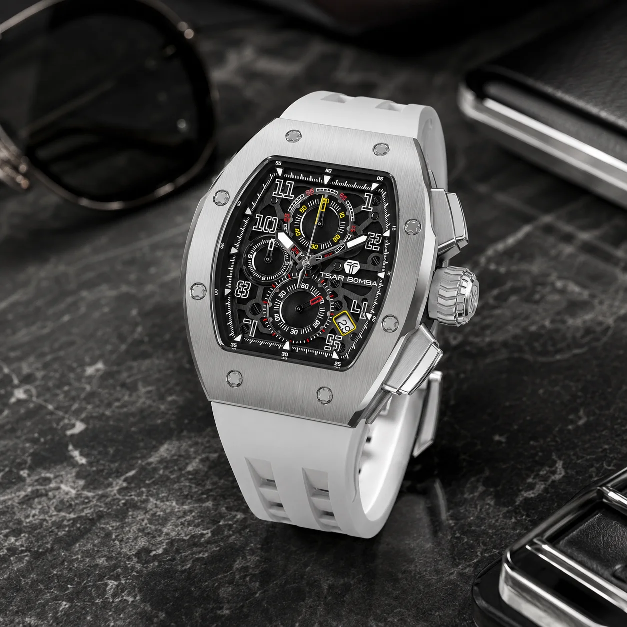 TSAR BOMBA Men's Quartz Watch  - Luxury Watch Hublot review and price