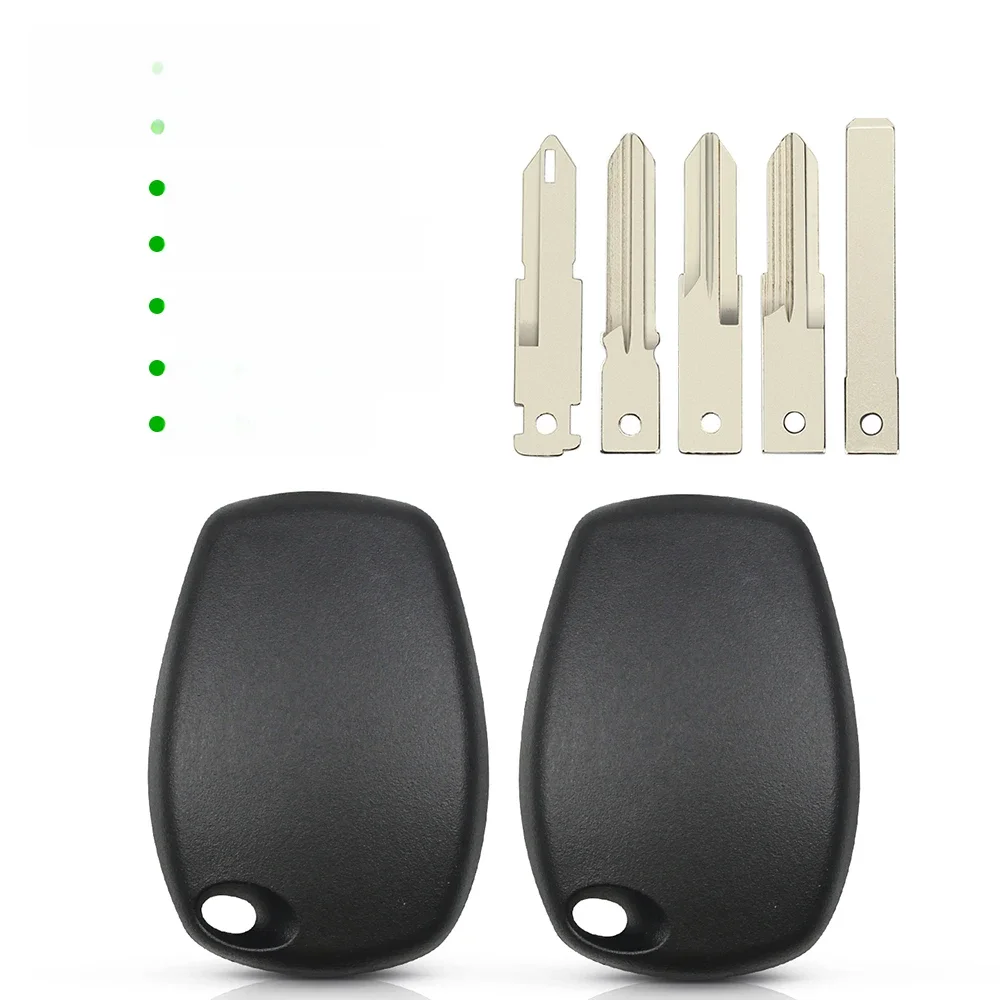 KEYYOU – coque de clé de voiture transpondeur, pour Renault Logan Kangoo Duster Clio Twingo Modus Master Primastar Dacia Nissan Opel Fob