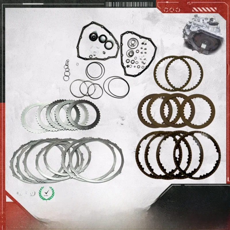 JF015E RE0F11A Automatic Transmission Gearbox Master Rebuild Overhaul Kit Gasket O-rings Clutch Friction Steel Plate For Nissan