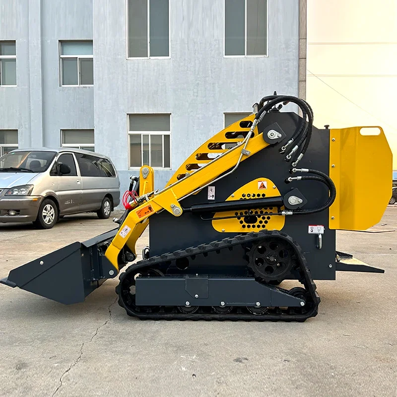 CustomizationFree Shipping!! Hydraulic high bearing heavy horsepower mini wheel skid steer loader factory direct custom products