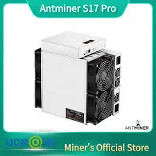 

Лидер продаж, Bitmain Antminer S17 Pro 53TH (Купите 2 и получите 1 бесплатно), готов к отправке
