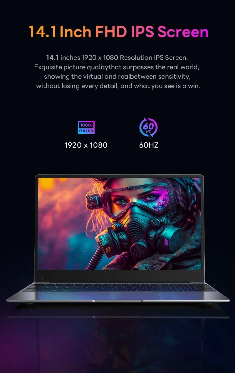 Xiaman Business 2026 NEW 14.1'' Laptop Computer Intel Core i3 6100U Windows 11 16GB RAM 1TB 2TB SSD PC Computer FHD Display Laptop For Office Study Notebook PC