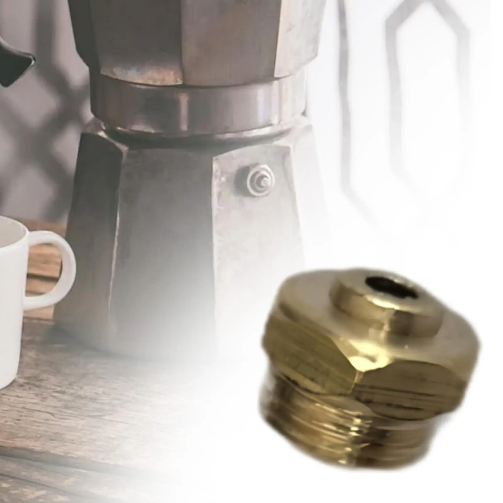 Espresso Coffee Pot Valve Accessory Espresso Maker Relief Valve Coffee Machine Easy to Use Pressure Valve Relaxing Accessory