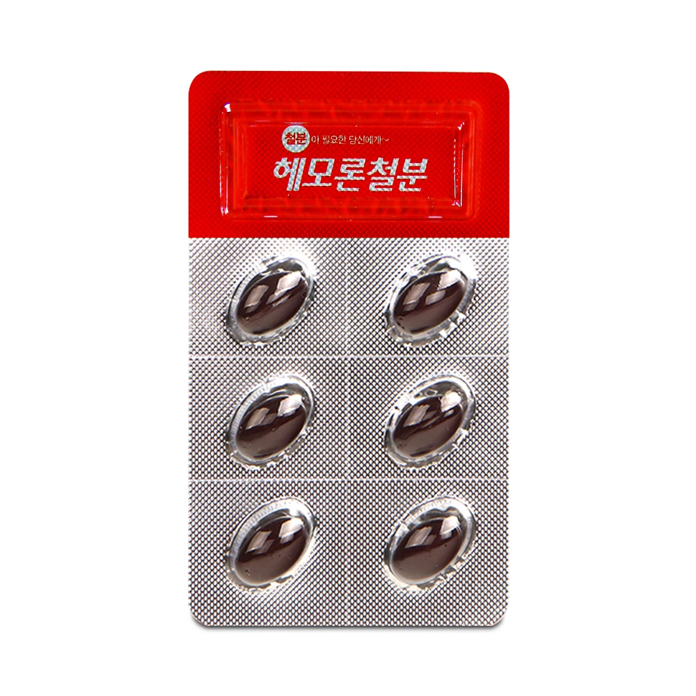 [Chong Kun Dang Healthcare] Hemoron Iron Nutrition Supplement 60 Capsules