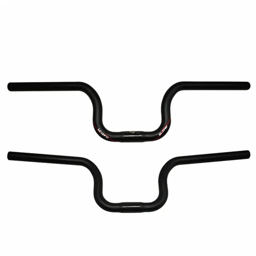 AliExpress NONE LP Litepro 25.4x540 580MM Carbon Fibre Swallow-shaped Bent Handlebar For Brompton Folding Bike 412 Bending Handle