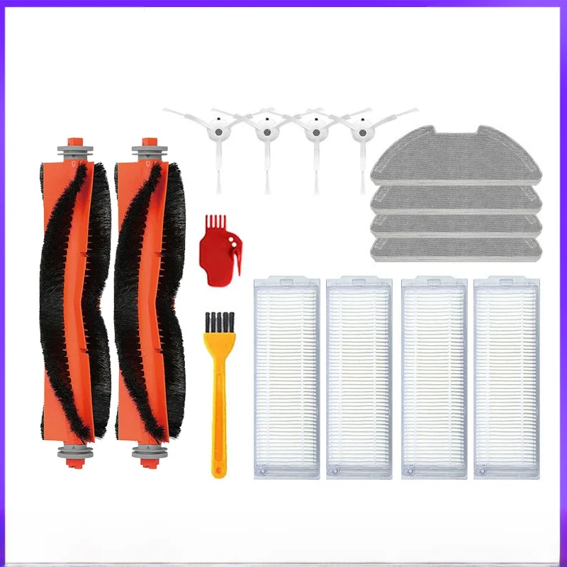 Pour XiaoMi Mi Robot aspirateur vadrouille 2 Lite/2 Pro/MJSTL/MJST1SHW brosse latérale principale filtre Hepa vadrouille Colth pièces de rechange accessoires