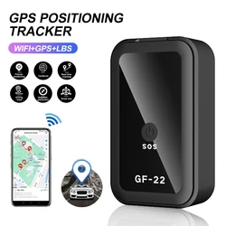 Rastreador GPS GF22 antipérdida, dispositivo de seguimiento en tiempo Real, posicionador magnético antirrobo, alarma automática, GeoFence, historia de ruta