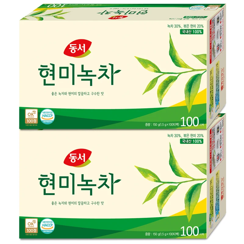 East-West Koreanischer Grüntee 100Tx 2/Tee Weißer Tee