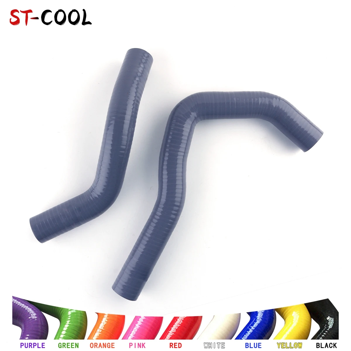 For Honda DC5 Acura Integra Type R TYPE S K20A RSX Radiator Silicone Tube Piping Hoses Kit 2Pcs 10 Colors