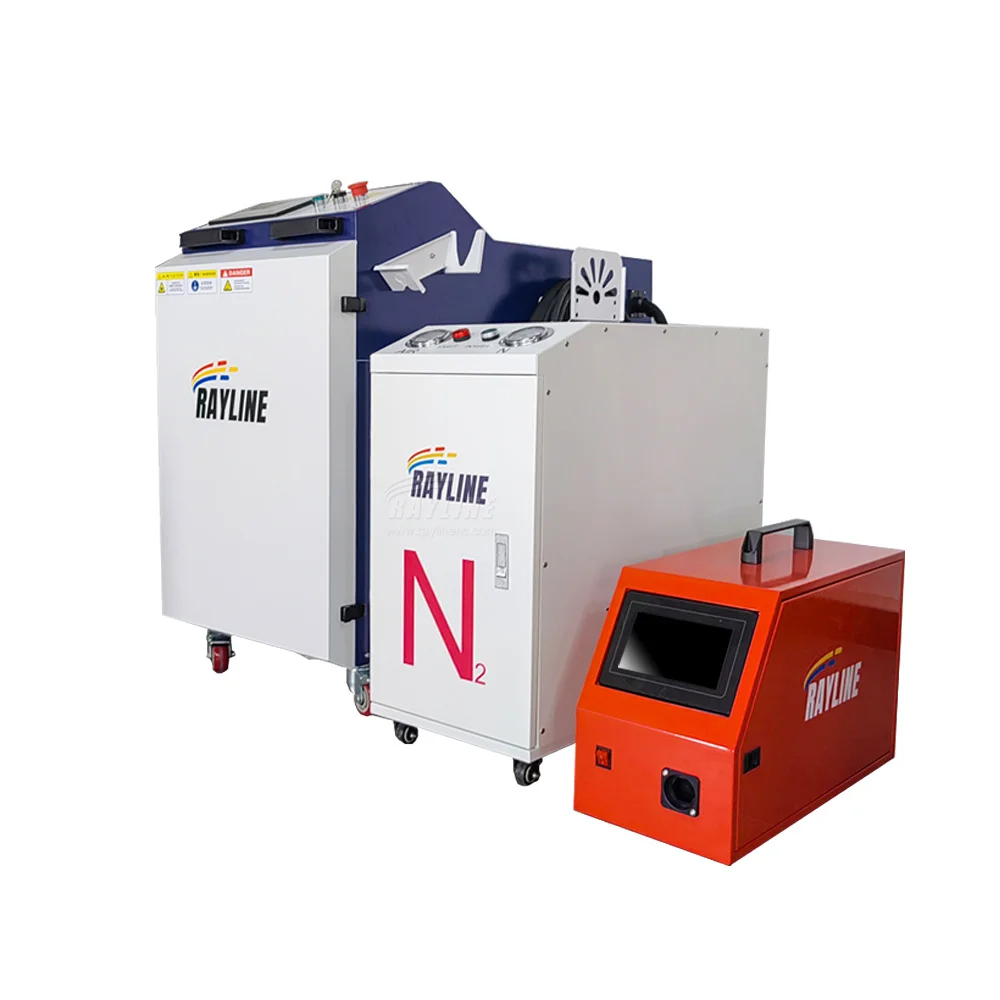 Hottest Portable 1500W 2000W 3000W 4 in 1 Fiber Laser Handheld Welding Machine for Various Metals Welding