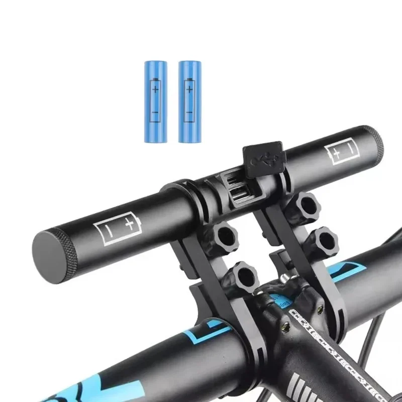 AliExpress USB Charging Bicycle Handlebar Extended Bracket Bike Headlight Mount Bar Computer Holder Lamp Support Rack Alloy Fiber Stand