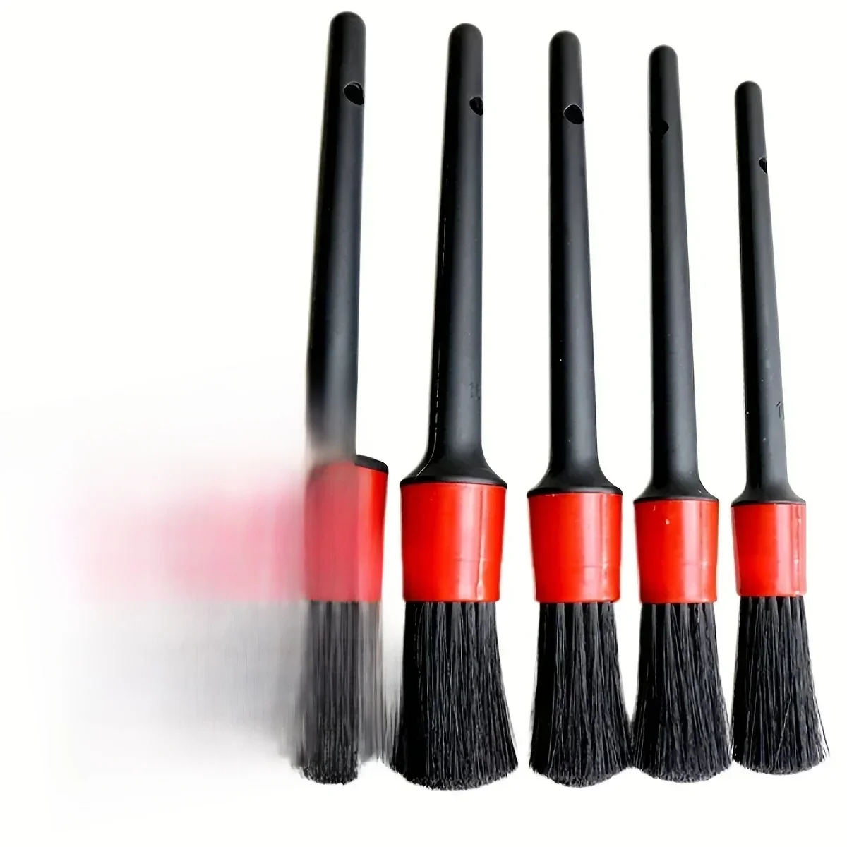 6pcs Cleaning Brush Kit Automotive Brushes  Car Interior Dashboards Vents Detailing Brush Set Wheel Rims Clean Brush Accessories