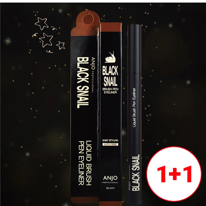 Anjou 1 + 1 Black Snail Tattoo Liner Snail Ee liner