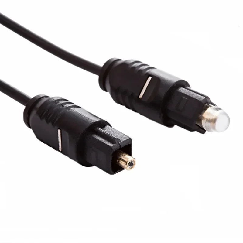 Câble Audio optique numérique pour Toslink plaqué or 1m 1.5m 2m 3/5m 10m 15m 20m SPDIF MD DVD câble plaqué or de haute qualité # 2