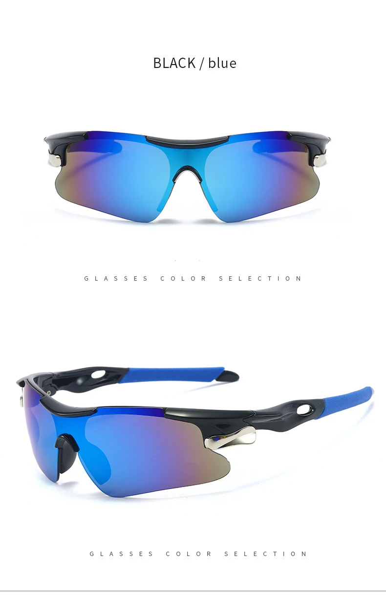 JSJM Outdoor Männer Radfahren Sonnenbrille Rennrad Berg Reiten Schutz Sport Brille Brille Brillen MTB Fahrrad Sonnenbrille – Detail 11