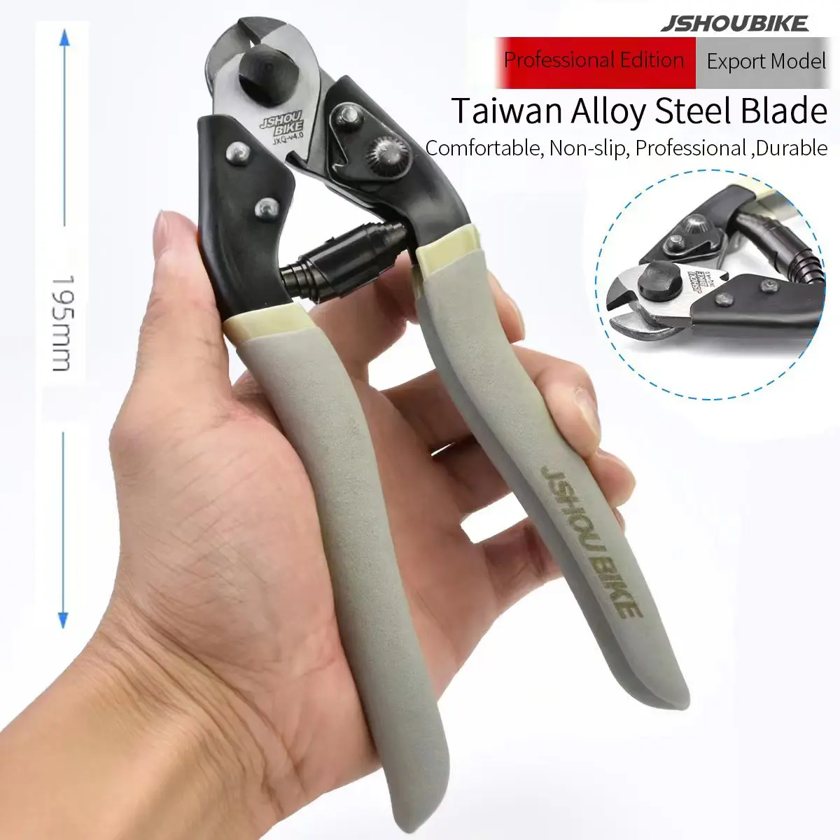 JSHOU BIKE Hand Cable Cutter Pliers Professional Bike Tools Wire Breaker MTB Cycling Tool Line Clamp Repair Bicycle Accessories