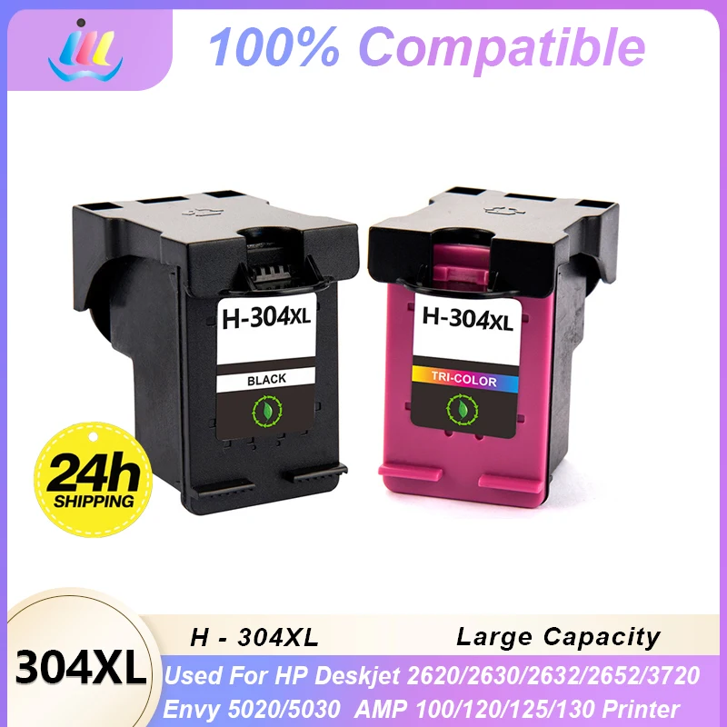 304 Full Ink Cartridge For HP304 XL Ink Cartridge For HP Envy 5000 Series 5010 5012 5014 5020 5030 5055 Printer 304XL