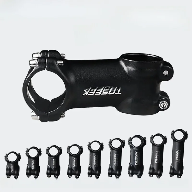AliExpress NONE TOSEEK 7 Degree Bicycle Stem 28.6mm 31.8mm MTB Road Bike Table 35-110mm Negative Bicycle Power Lightweight Mountain Bike Stem