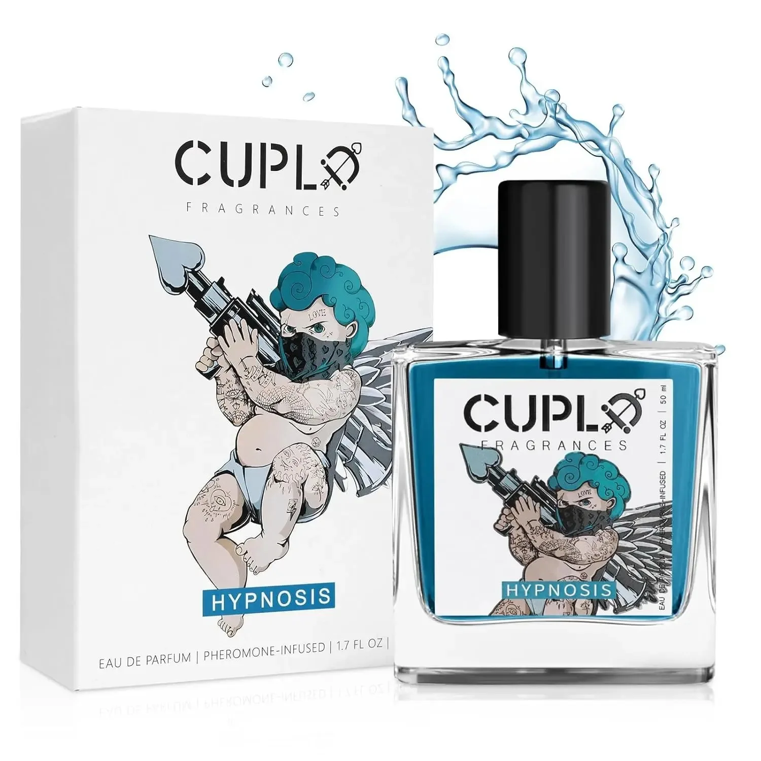 50ml Cupid Pheromone Cologne for Men Hypnosis 2.0 Cologne for Men Pheromone-Infused Hypnosis Cologne Long Lasting Scent