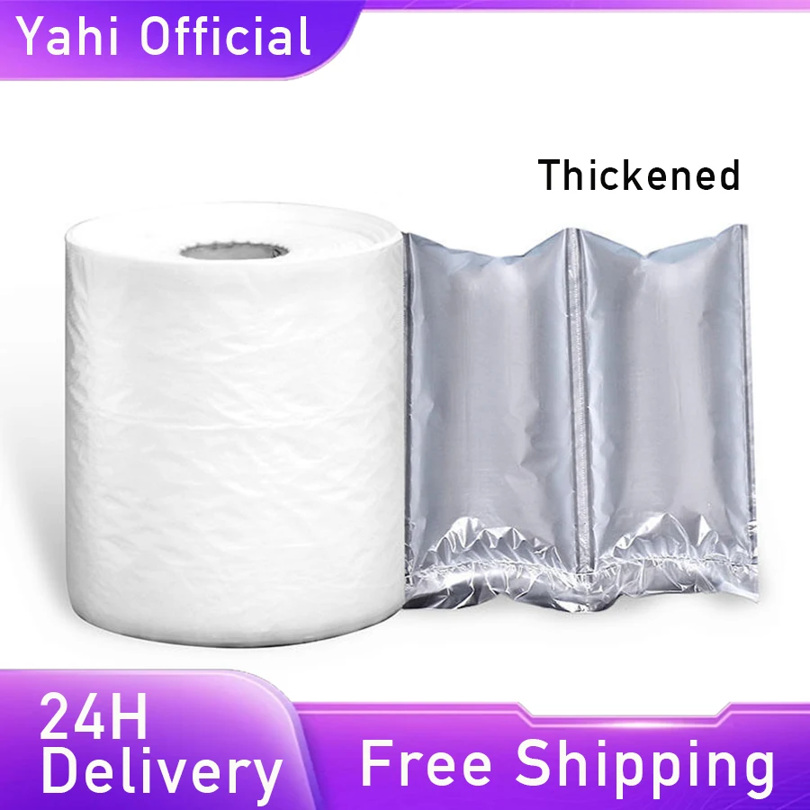 Thicken Air Pillow Bubble Bags 10/20cm*20cm*500pcs Film Roll Bubble Bags Film Packaging Express Buffering Air Cushion