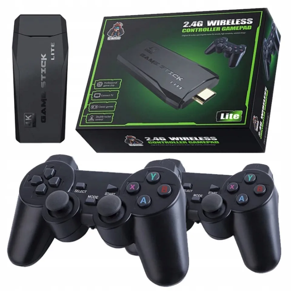 Retro Game Console with 20000 Games and Controllers
