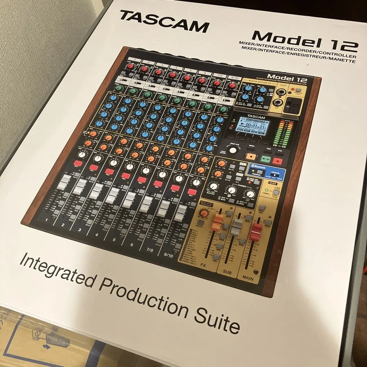 AG  BUY  2 GET 1 FREE TASCAM Model 12 Digital Mixer USB Audio Interface Multi-Track Recorder