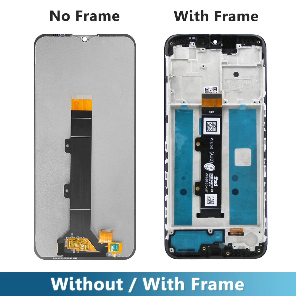 6.5 ''untuk Motorola Moto G20 layar Lcd tampilan sentuh Digitizer rakitan untuk Moto G20 LCD XT2128-1 tampilan XT2128-2